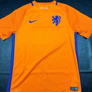 Mens Netherlands 2016 Home Nike Jersey